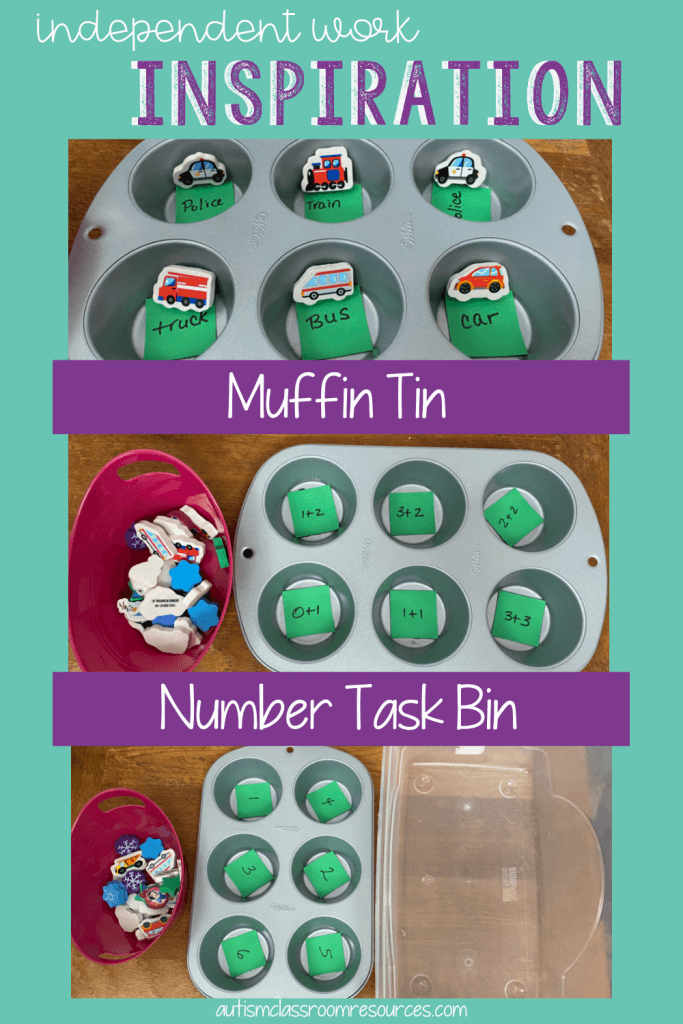 free task box activities for special education, prek, kindergarten