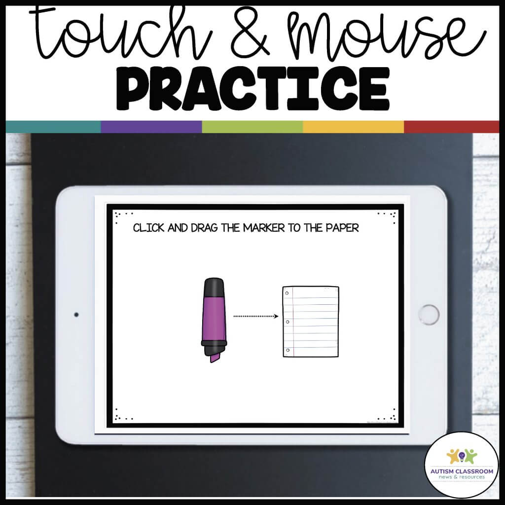 touch and mouse practice