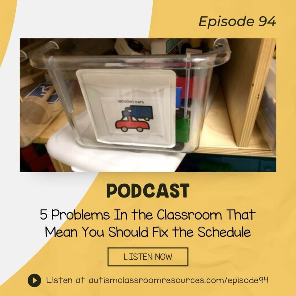 Problems Fixed by the Schedule