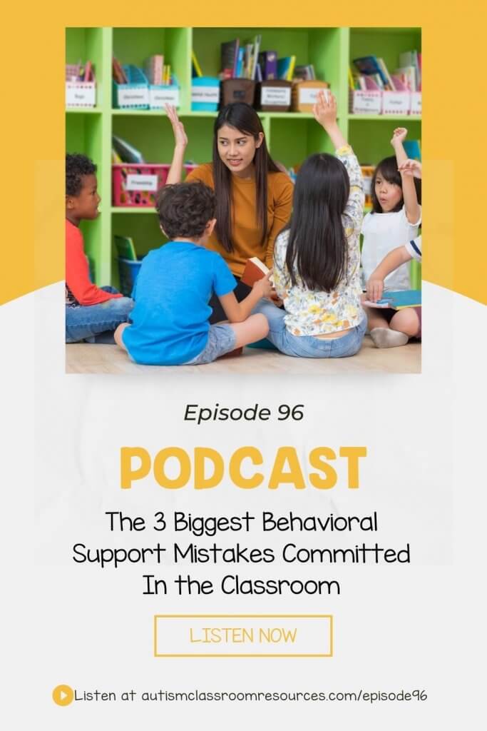 The 3 Biggest Behavioral Support Mistakes Committed In the Classroom