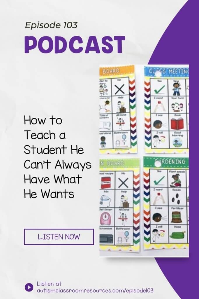 How to Teach a Student He Can't Always Have What He Wants