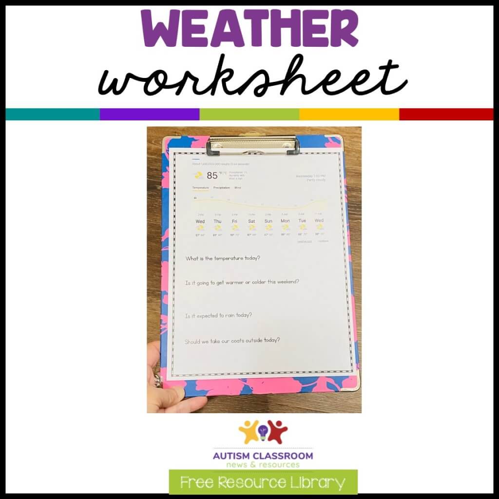 what-is-the-weather-worksheet-free-resource