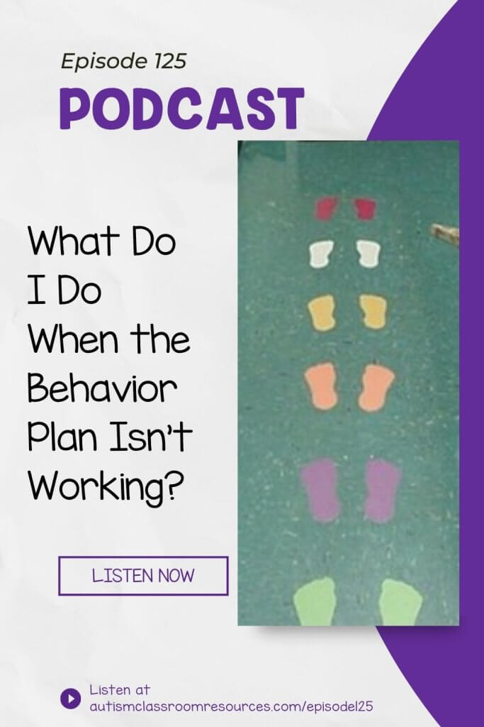 Episode 125 Podcast What Do I Do When the Behavior Plan Isn't Working