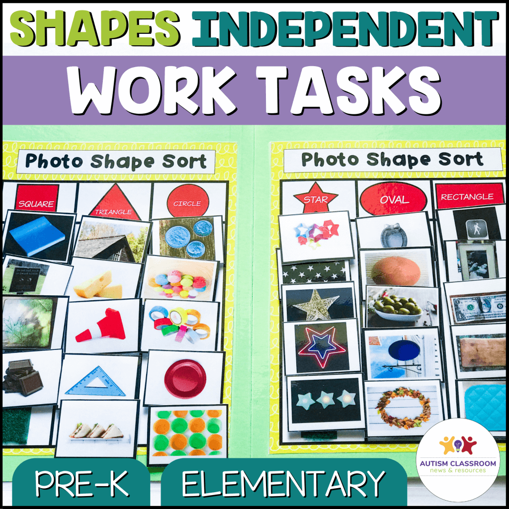 Independent Work Tasks Shape Matching for Early Childhood and Special ...
