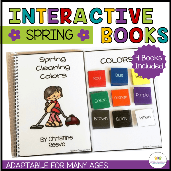 Interactive Spring Books - Color