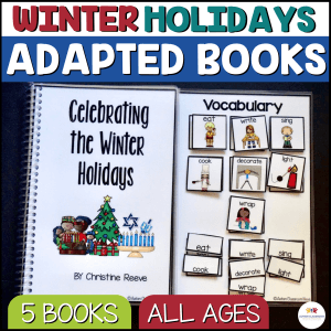 Winter Holidays Adapted Books
