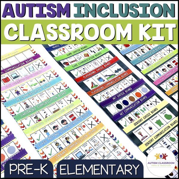 Autism Inclusion Classroom Kit