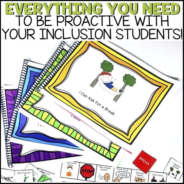 Everything You Need to Be Proactive with your Inclusion Students with these Inclusion Games