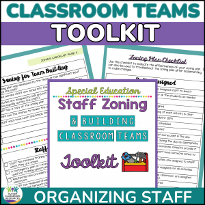 Paraprofessional Schedule Classroom Teams Toolkit