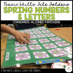 Independent Work Stations Task Box Starter w File Folder Activities ...
