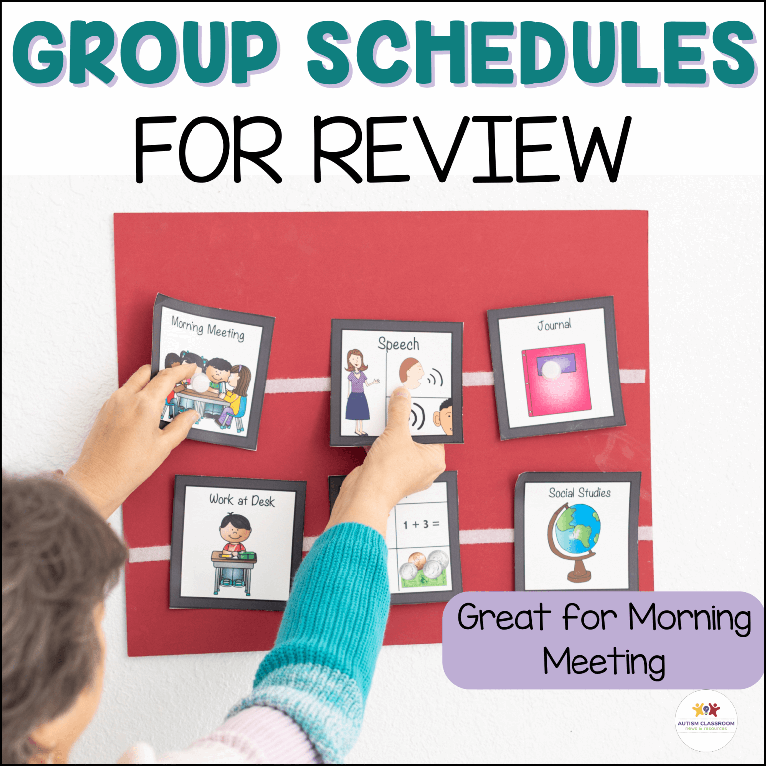 Autism Visual Schedules: Classroom Daily Visual Schedule, Behavior ...