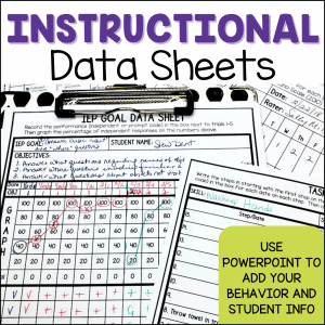 Instructional Data Sheets - Tracking