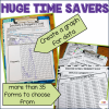 Behavior Data Sheets - Editable Behavior Tracker MegaPack for Special ...