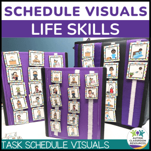 Schedule Visuals Life Skills mini-schedule