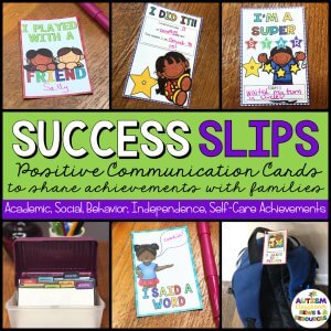 Positive Notes Home - Success Slips