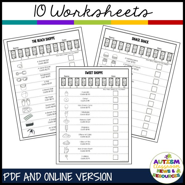 Next Dollar Up Worksheets: Distance Learning Compatible - Image 2