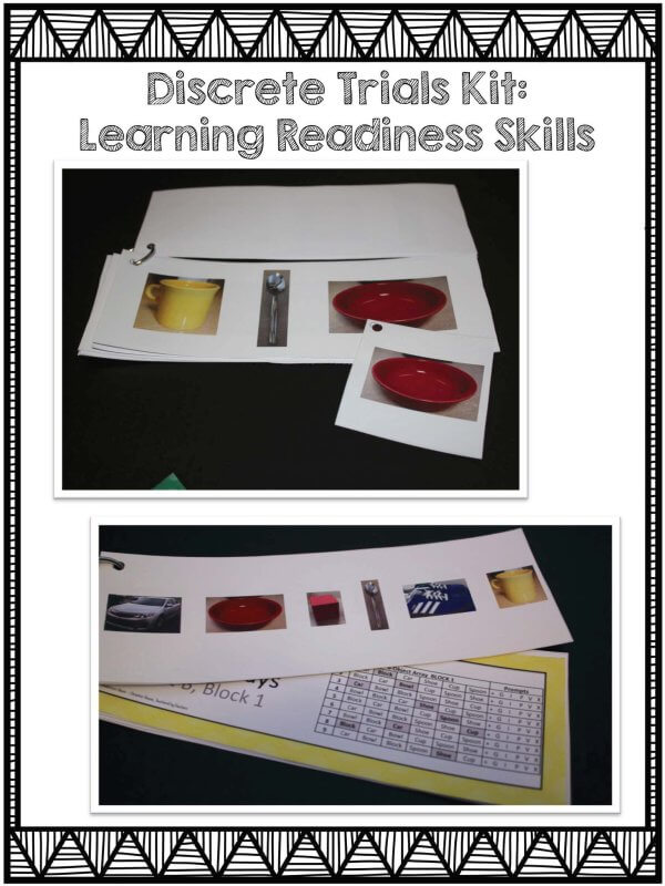 Discrete Trials Kit Learning Readiness Skills