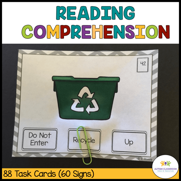 Reading Comprehension Sight Words