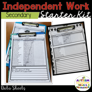 Independent Work Task Box System - Starter Kit for Secondary Special ...