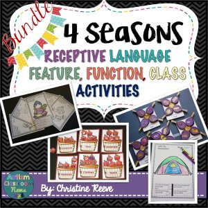 4 Seasons Feature Function Class Activities