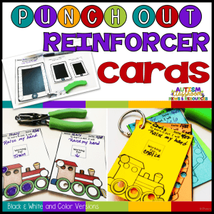 Behavior Punch Out Cards