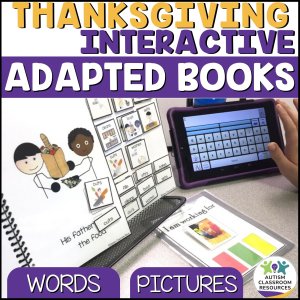 Thanksgiving Interactive Adapted Books