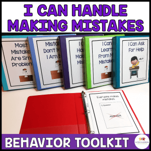 Social Stories - Making Mistakes Behavior Toolkit