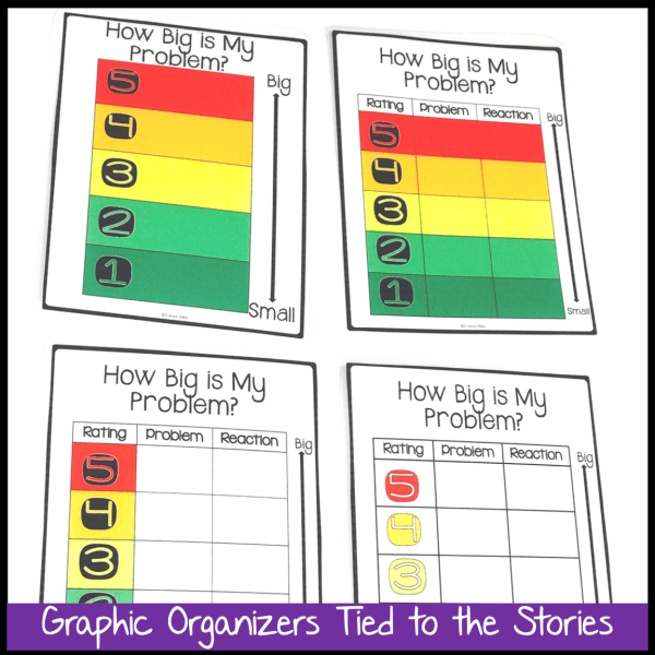 Social Stories - Making Mistakes Behavior Toolkit Graphic Organizers