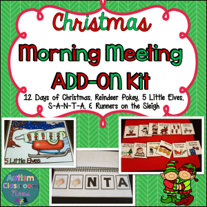 Christmas Morning Meeting Add-on kit
