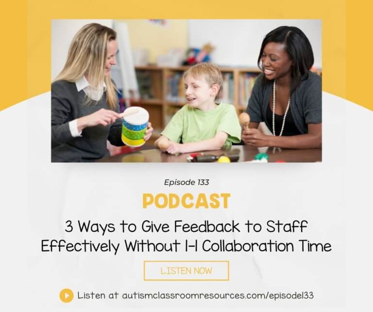 3 Ways to Give Feedback to Staff Effectively Without 1-1 Collaboration Time