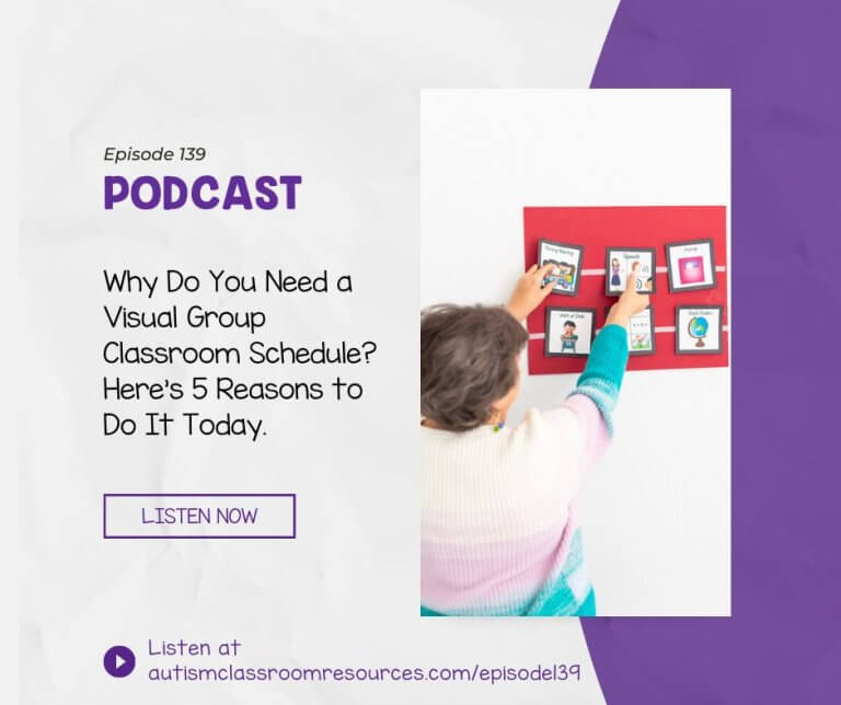 Why Do You Need a Visual Group Classroom Schedule? Here's 5 Reasons to Do It Today.