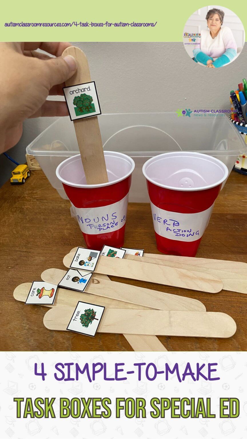 4 Simple-to-Make Task Boxes for Autism Classrooms You'll Love - Autism ...