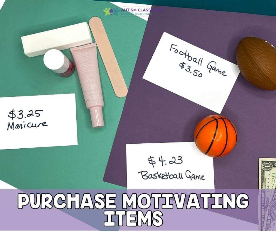 small items with prices-functional money math activities