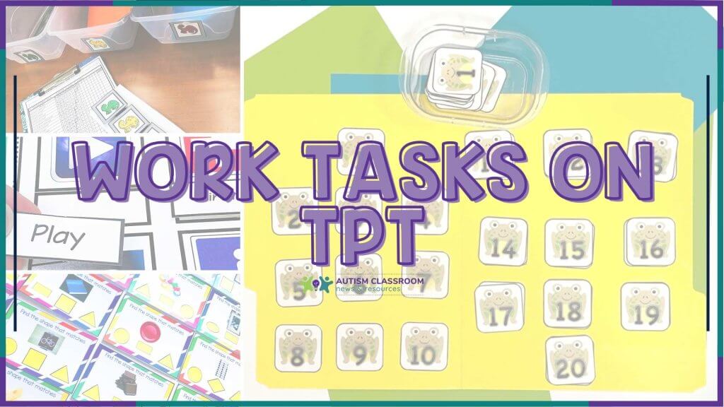 Work Tasks on TpT