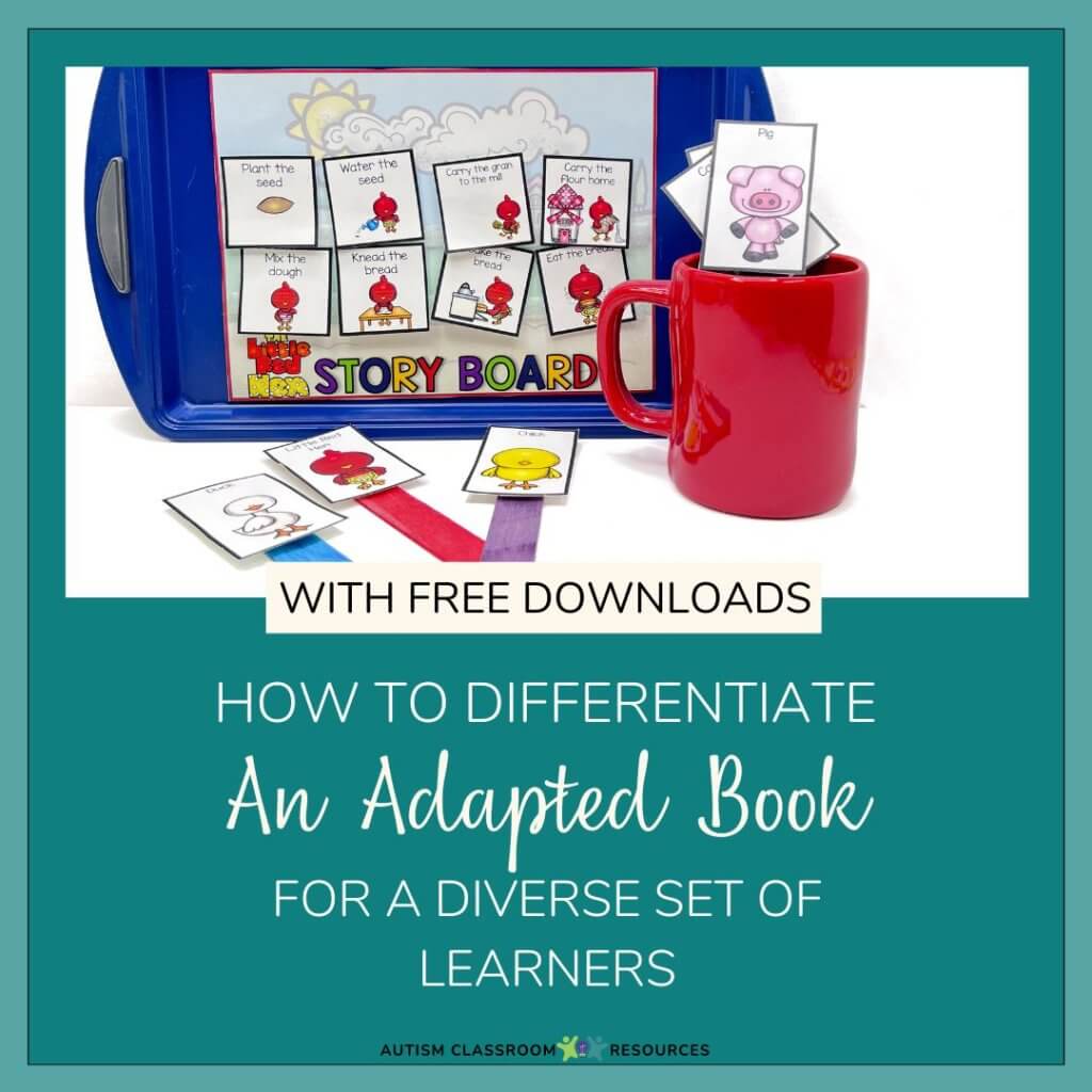 How to Differentiate an Adapted Book and use it effectively with a diverse group of learners