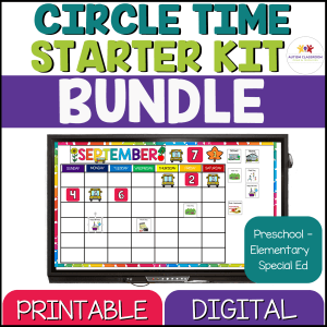 Circle Time Starter Kit Bundle - Print and Digital