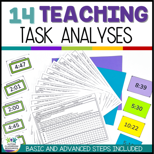 Telling Time - 14 Teaching Task Analyses