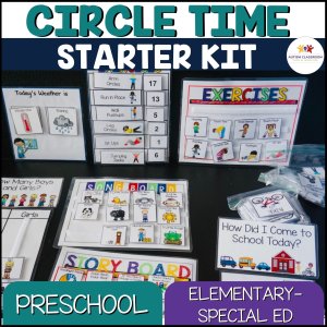 Circle Time Starter Kit for Morning Meeting - preschool, elementary, special ed